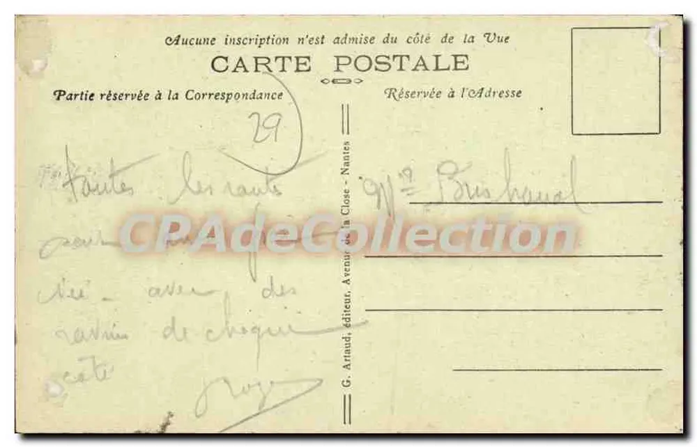 Le Huelgoat — Rua da Estação — n°400 - Verso