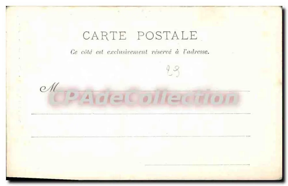 Saint-Jean-du-Doigt - Capilla funeraria — Finistère — Colección G. L. D., Nantes - Reverso