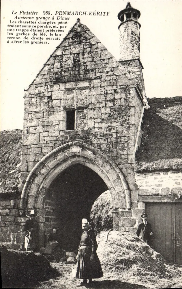 Penmarch-KéritY — Antiga granja em Dîmer — n°288 - Frente