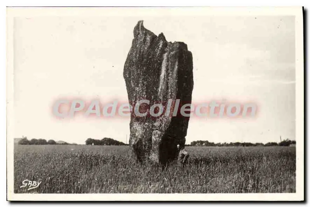Menhir de Kerscaven - Finistère — Verlag Gaby, n°47 - Vorderseite