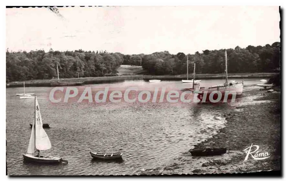 Bénodet (Finistère) — Blick auf den Fluss — Éditions de la Côte des Légendes, n°768 - Vorderseite