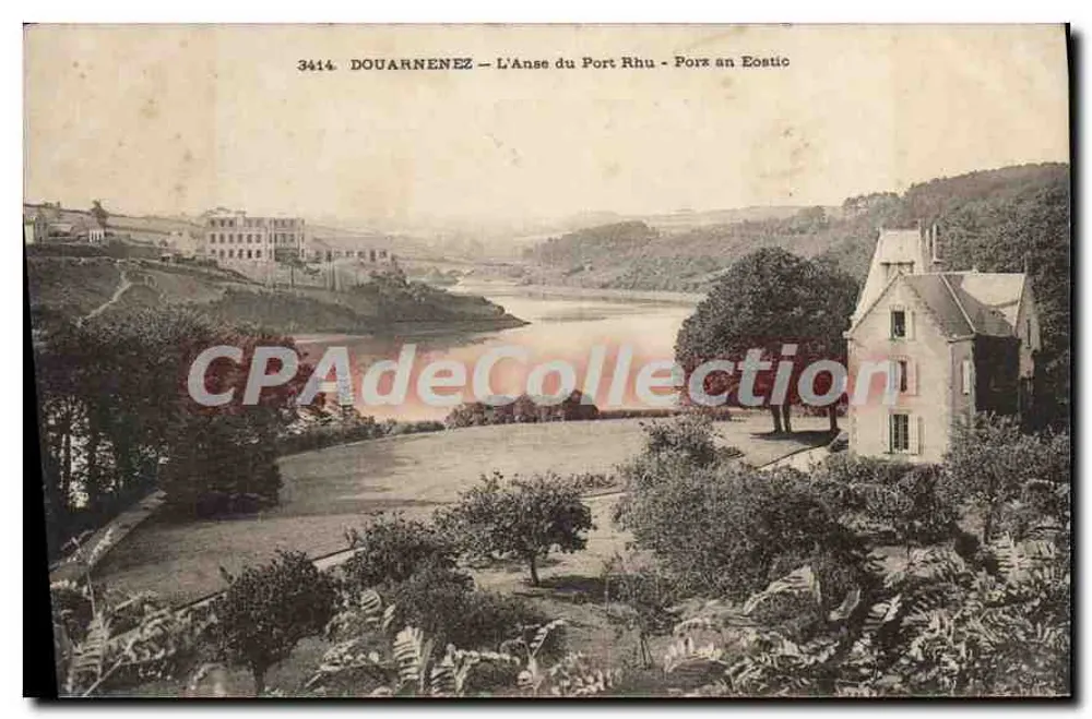 Douarnenez — A Ense do Porto Rhu — Pors an Eostic — editor anônimo, n° 3414 - Frente