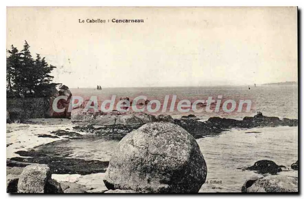 Le Cabellou : Concarnéau — Éditeur G. Girard - Frente