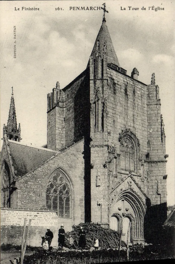 Penmarc'h — Die Kirchturms — Edition A. Dantán, n° 262 - Vorderseite