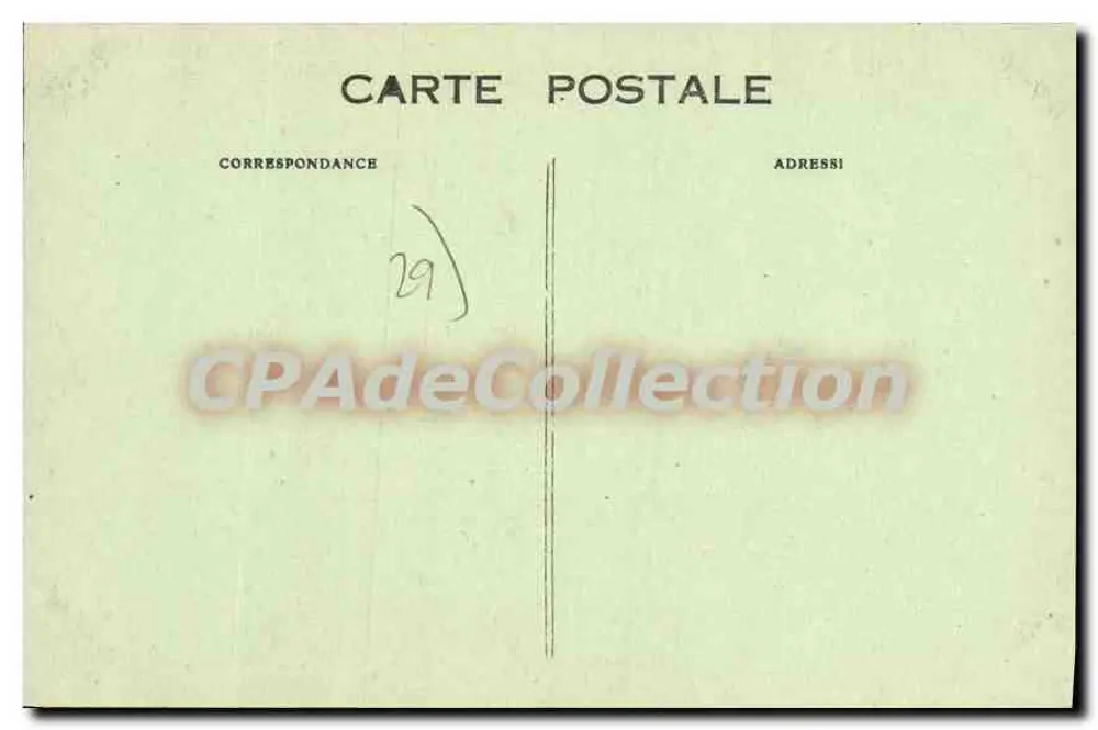 Penmarc'h — Die Kirchturms — Edition A. Dantán, n° 262 - Rückseite