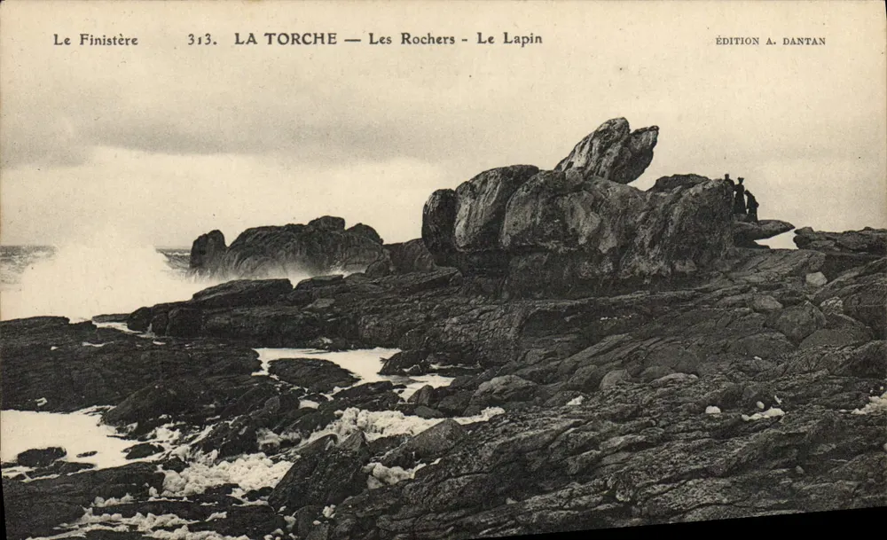 Die Fackel — Die Felsen — Das Kaninchen — Ausgabe A. DANTAN - Vorderseite