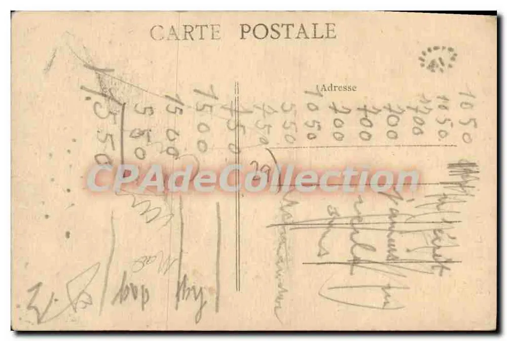Elliant — Retour de la Fête — Édition Villard, n° 5949 - Verso