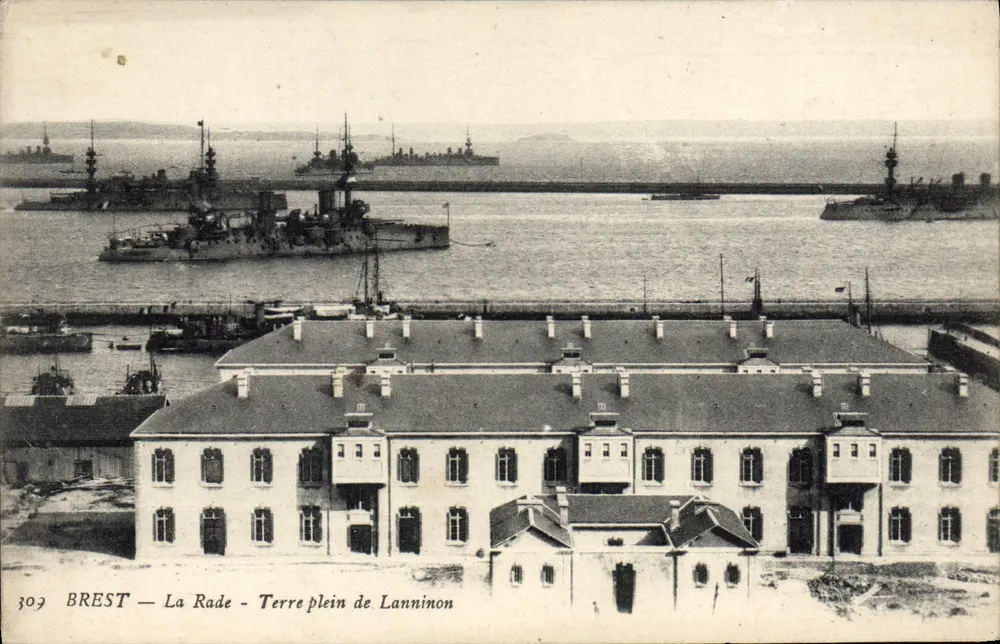 BREST — La Rada — Terraza de Lanninon — n°309 - Anverso