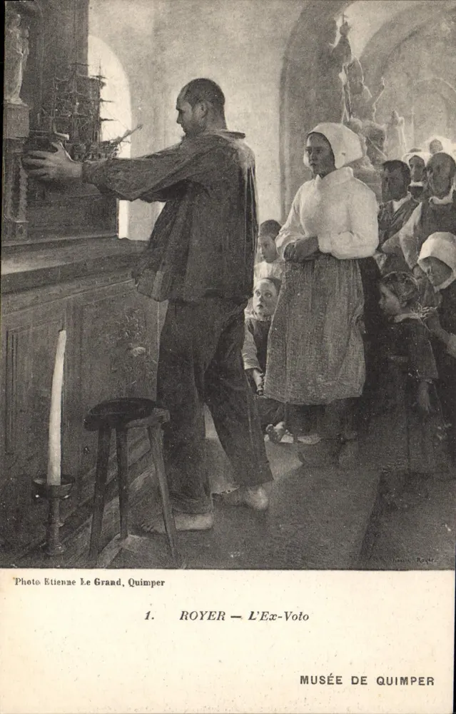 L'Ex-Volo — Royer — Museu de Quimper — Foto Étienne Le Grand, Quimper - Frente