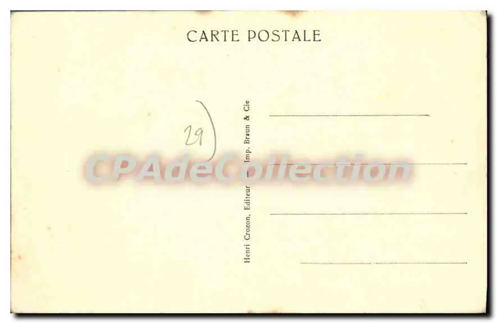 Morgat — O Dolmen de Rostudel — n°33 - Verso