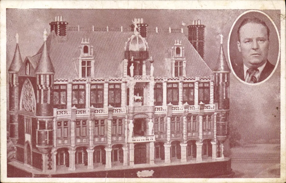 Schloss der Träume — Miniaturmodell — I.C.A. 17 rue Jean-Jaurès - Brest - Vorderseite