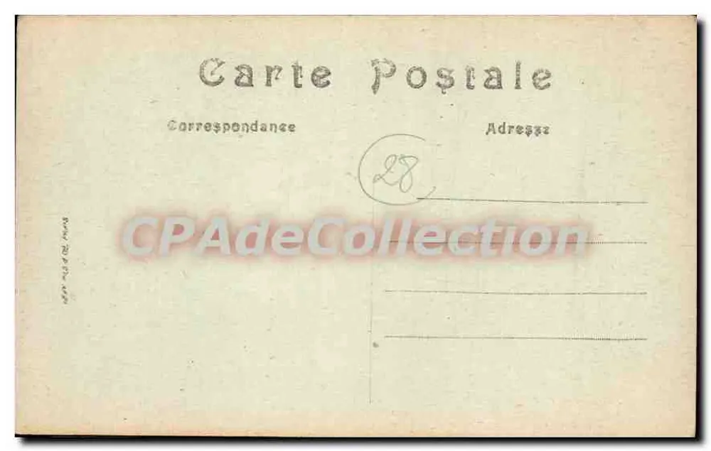 Dreux — Vue sur la Blaise et l'Arsenal — LL. - Verso
