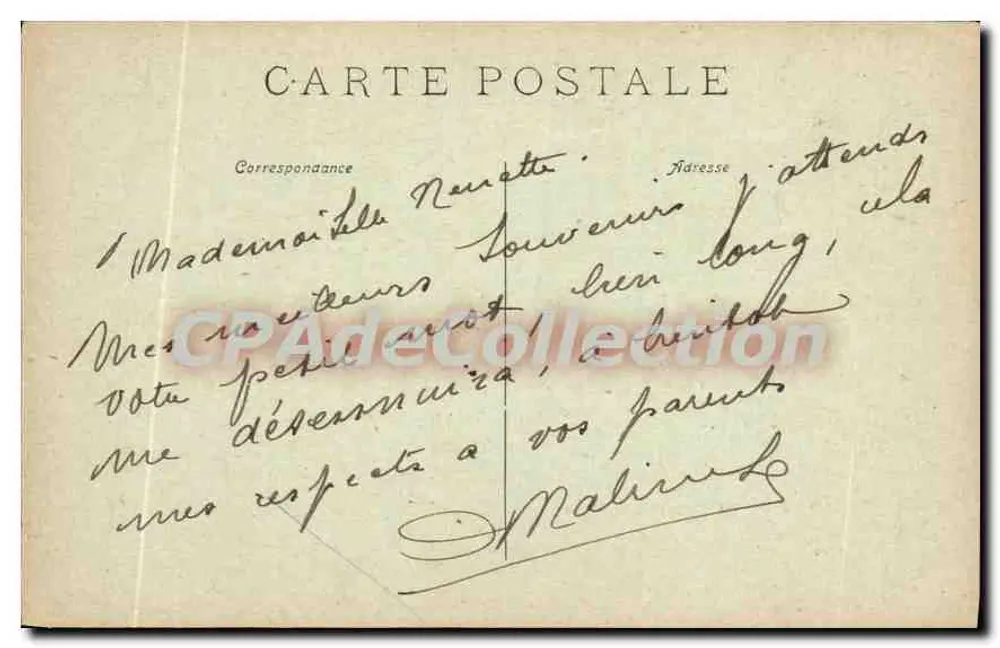 Kerlaz - De Kerk en het Triomfbeeld — Uitgave Canoniek Villars, n° 6993 - Achterkant