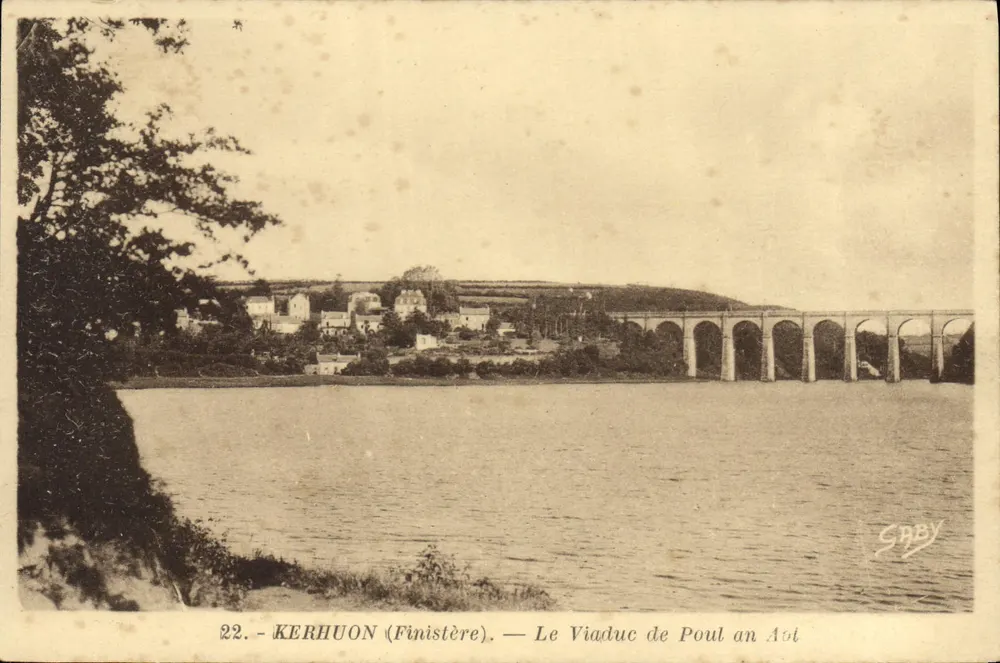 Kerhuon (Finistère) — Der Viadukt von Poul an Aot - Vorderseite