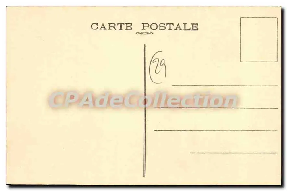 Menhir de Lelsac'h — Cast (F.) — Verlag E. Hamonic, Serie 3615 - Rückseite