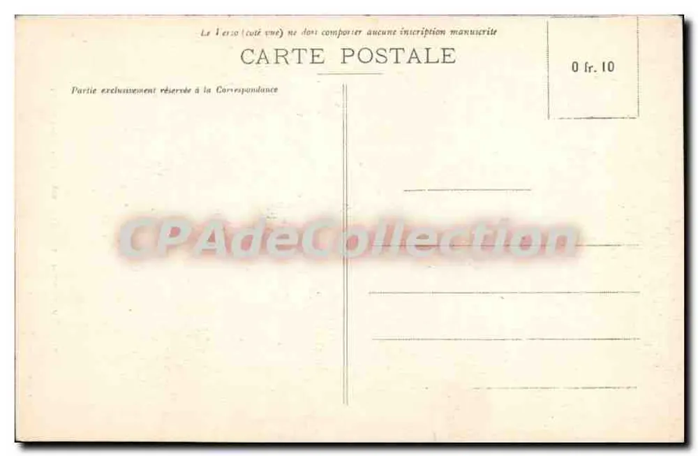 Vieux Breton de CAST (Environs de Châteaulin) — Collection Laurent-Nel, Rennes - Verso