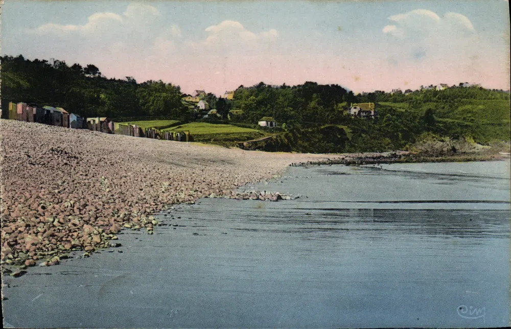Plougasnou (Finistère) — Ein Stück der Küste — Sammlung Choquer-Lévietec, Foto: Combier - Matcon - Vorderseite