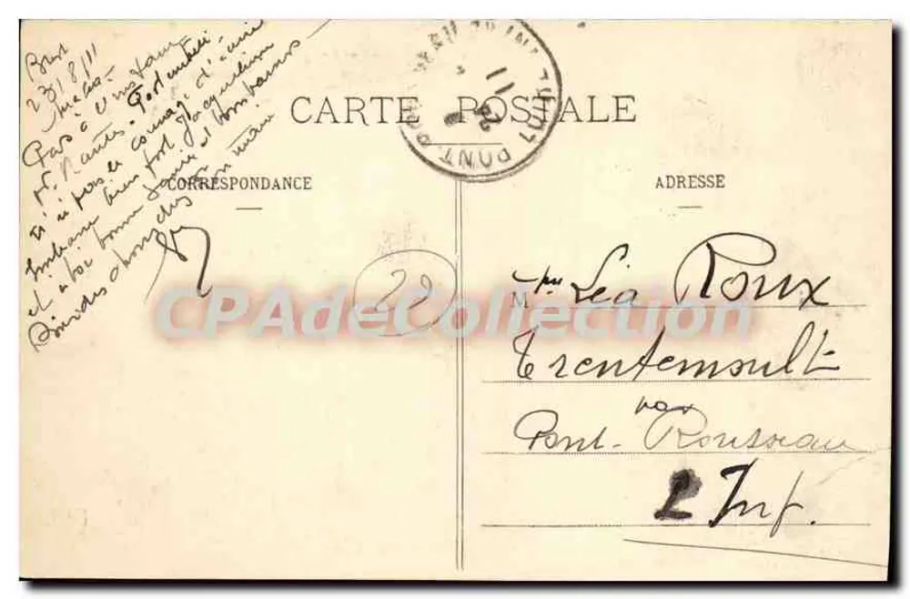Prest - As Rampas do Porto de Comércio — Editor F.T. (F. T.) - Verso