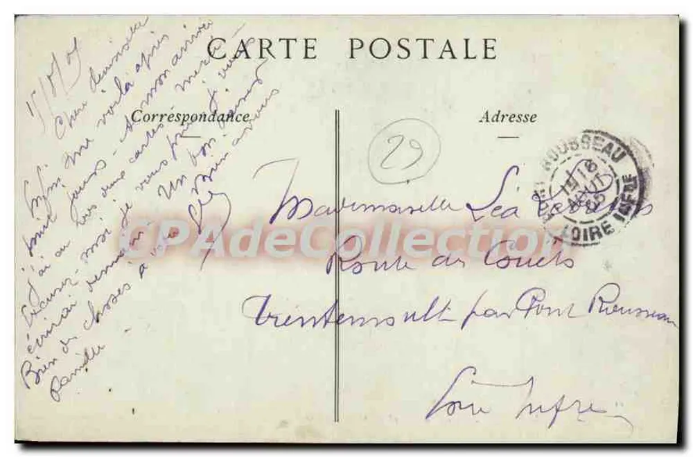 Morlaix — Der Hafenbecken und die Tabakfabrik — Collections ND Phot - Rückseite