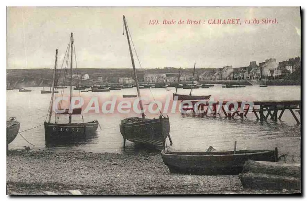 Rade de Brest : CAMARET, vista do Stivel — edição n°150 - Frente