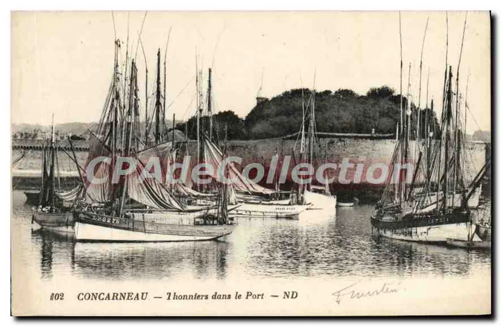 Concarneau — Thonnières nel Porto — ND - Recto
