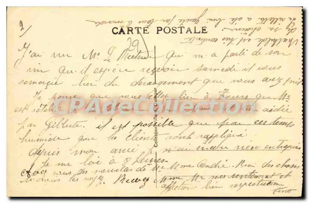 Pardon von Ste-Anne-la-Paluel — Die Bannière von Sainte-Anne — Verleger: L.T. (Nr. 909) - Rückseite