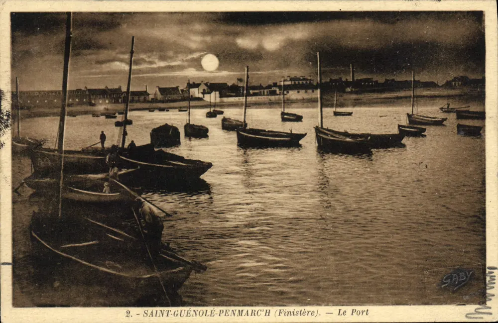 Saint-Guénolé-Penmarc'h (Finistère) — Der Hafen — Saby - Vorderseite