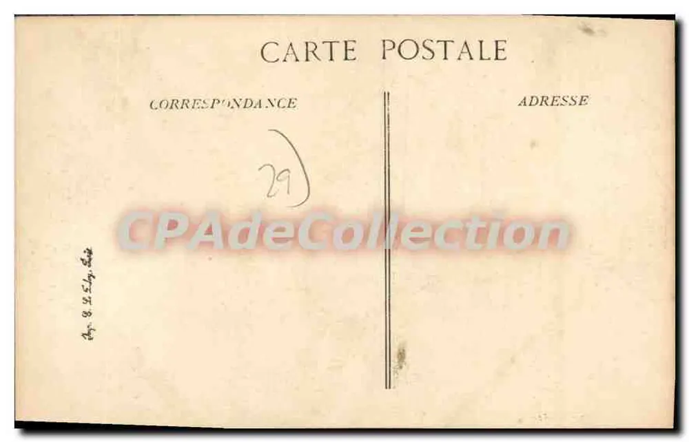 Guimiliau (Finistère) — Der Große Font — Bretonische Typen n°619 - Rückseite