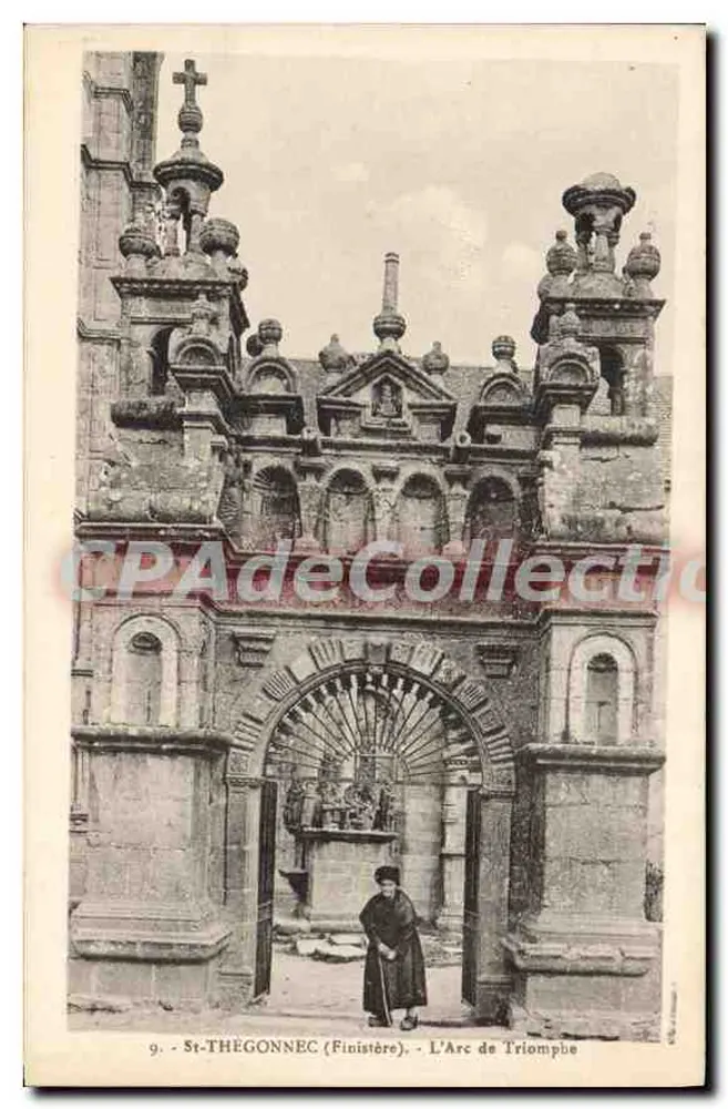 St-Thégonnec (Finistère) - O Arco da Vitória - Frente