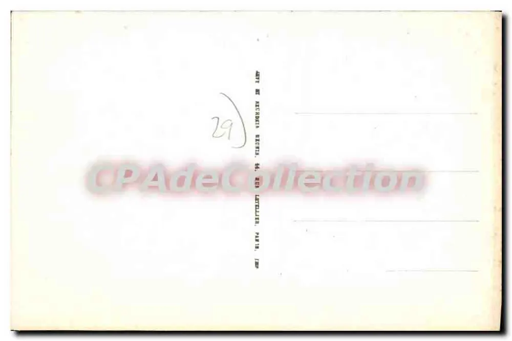 Carantec — Le Port — ND. — Éditeur ND, n° 30 - Verso