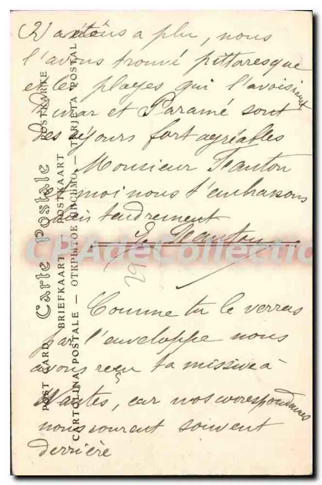 Penmarc'h-Saint-Guenole — Die Schornstein des Hölles — ND Phot. - Rückseite