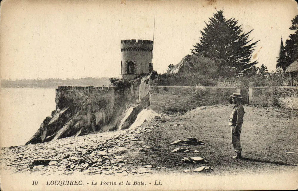Locquirec - Il Fortino e la Baia - LL - Recto