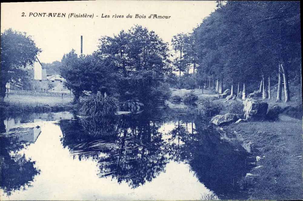 Pont-Aven (Finistère) — Les rives du Bois d'Amour — Verlag 'Dance' Nr. 29 - Vorderseite