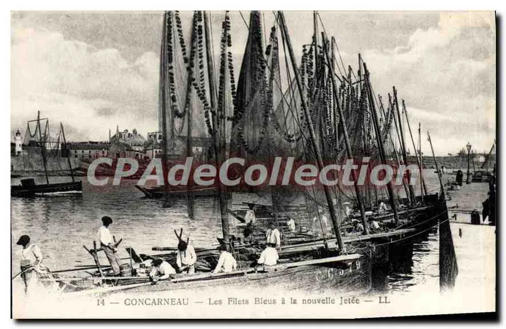 Concarneau — Os Filetes Azuis na nova Ponta — LL - Frente