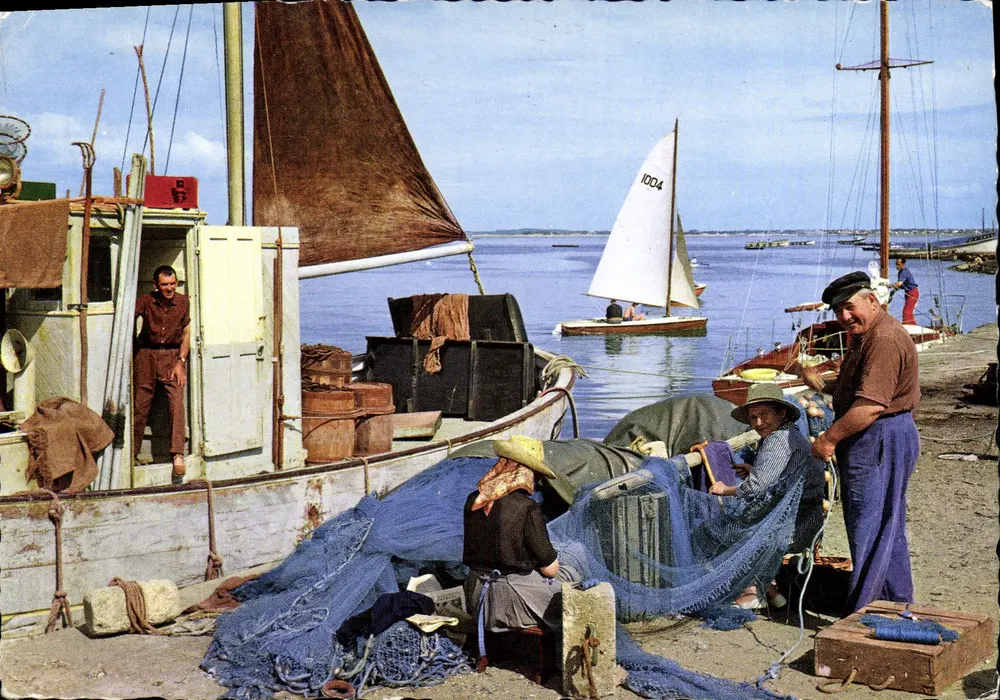 Pescadores em La Baule — Editor JANSOL, n° 29 - Frente