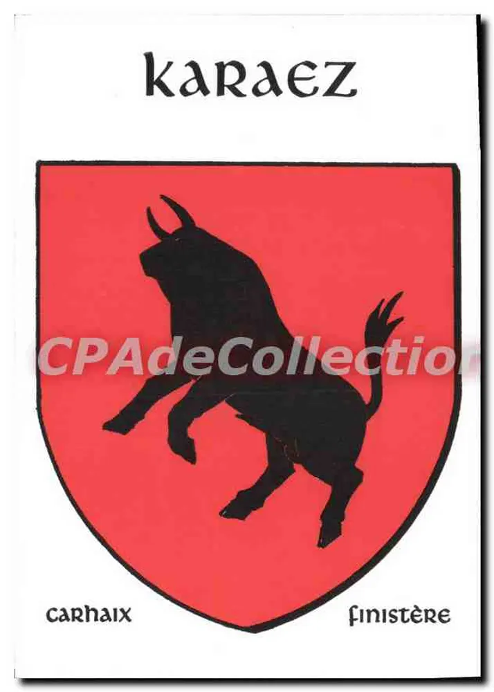 Carhaix — Kararaez — Verleger Kartenn Bost, Nr. 00053 - Vorderseite