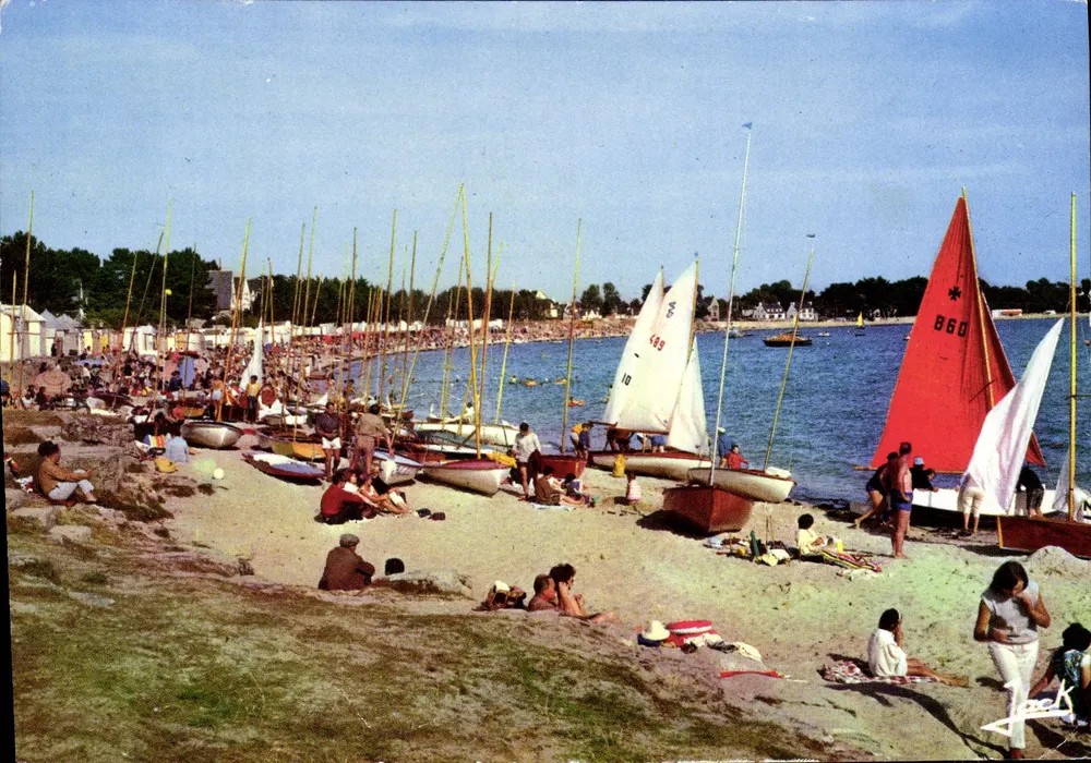 Praia de Benodet — Finistère — Edição Art & K. (nº 1172) - Frente