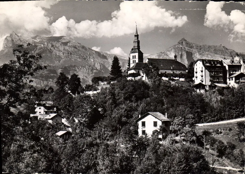 Saint-Cervains-les-Bains — Allgemeiner Blick — Die Aiguilles de Waren — Edition Anney - Vorderseite