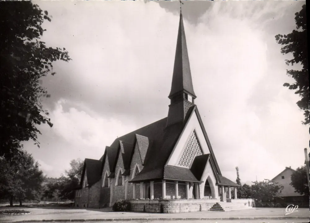 Nossa Senhora do Léman (Novarina) — Env. de Thonon-Évian-Vongy — Edição da Igreja de Vongy - Frente