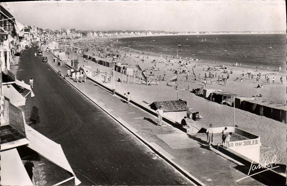 Die Strandpromenade bei Pornichet — La Côte d'Amour — Éditions Jansol - Vorderseite