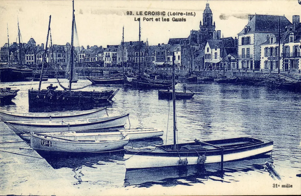 Le Croisic (Loire-Inf.) — Der Hafen und die Kai — 31e milie - Vorderseite