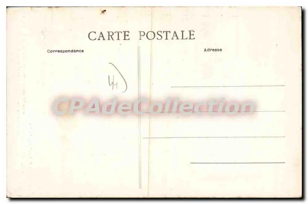 NANTES — Escavações do Bispo - Meurtrière da Torre Sul da Porta São Pedro (século XV) - Verso