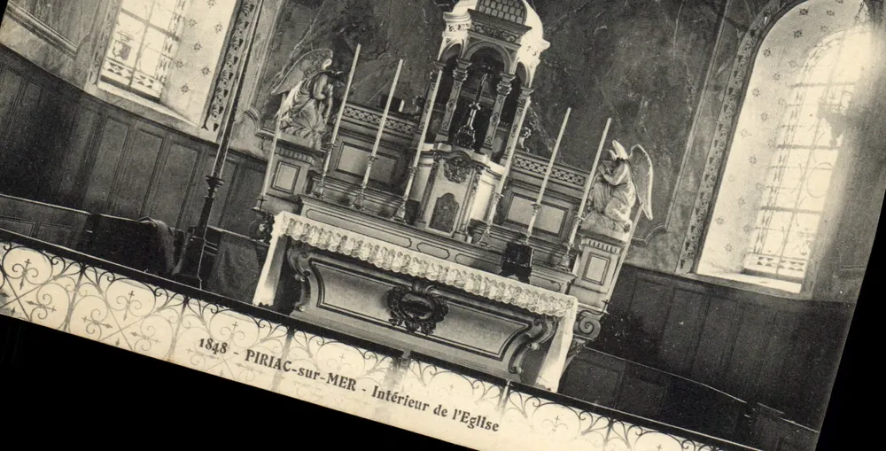 Piriac-sur-Mer — Interior da igreja — 1848 - Frente