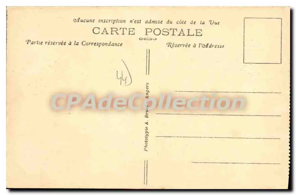 La Baule-sur-Mer (Loire-Inf.) — Ansicht der Avenue Pavie — A. B. - Rückseite