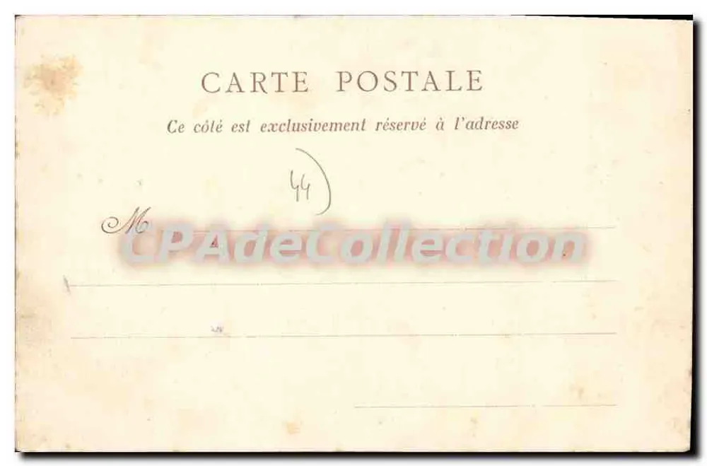 Pornic — O Castelo — Héliotypie Dugas, Nantes, Pr 4 - Verso