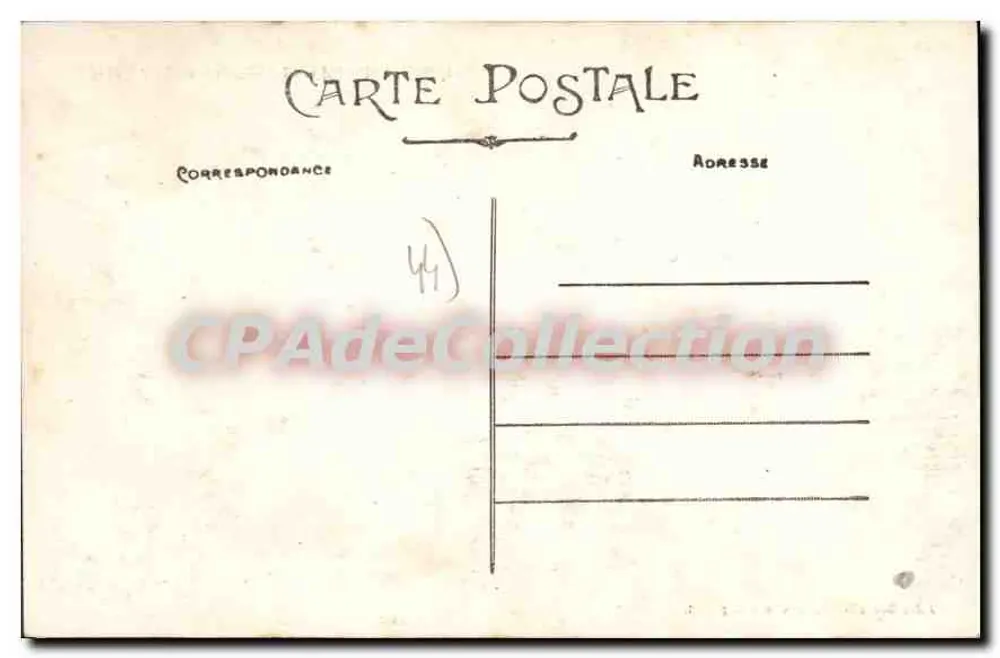 Clisson (Loire-Inf.) — O Castelo no XIIIe século — Jaler Denis, editor Clisson - Verso