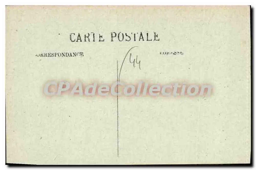 Saint-Nazaire — Der Penhoët-Hafen von der Zollstelle aus gesehen — LL. - Rückseite