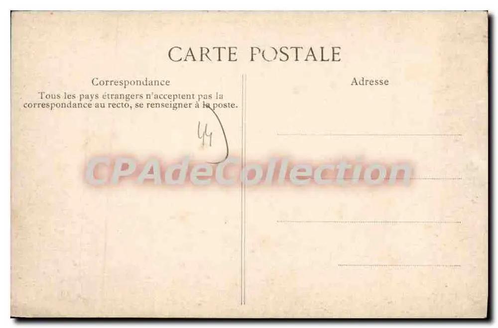 NANTES — Vista Generale del Porto — Collezione K. Gourdon, Nantes, n° 163 - Verso