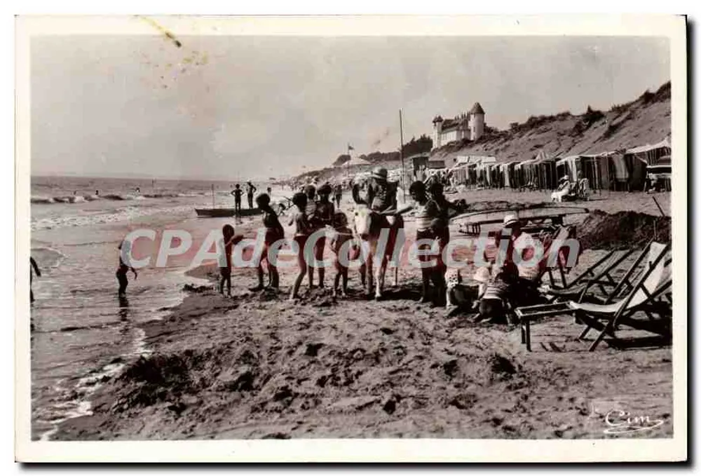Saint-Brevin-l'Océan — Die Strandpromenade Richtung Neuvillette — Foto Provost-Trousses - Vorderseite