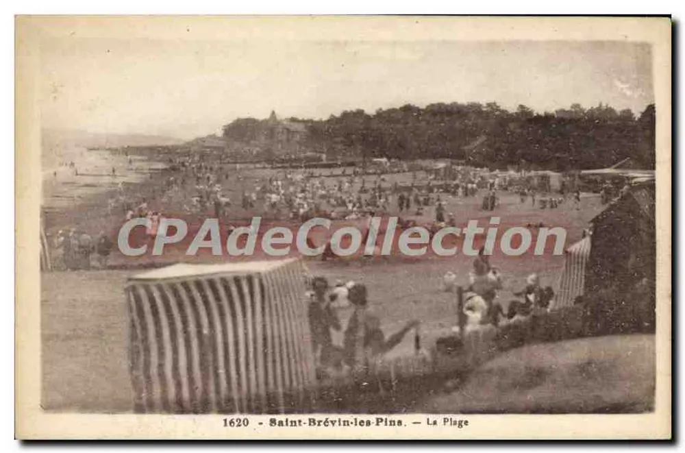 Saint-Brévin-les-Pins — La Plage — Phototype Jehly-Poupin, Mortagne - Voorkant